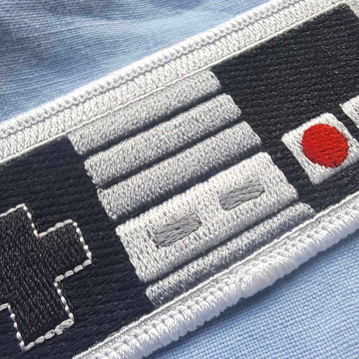 OG Controller – NES-Inspired Iron-On Patch