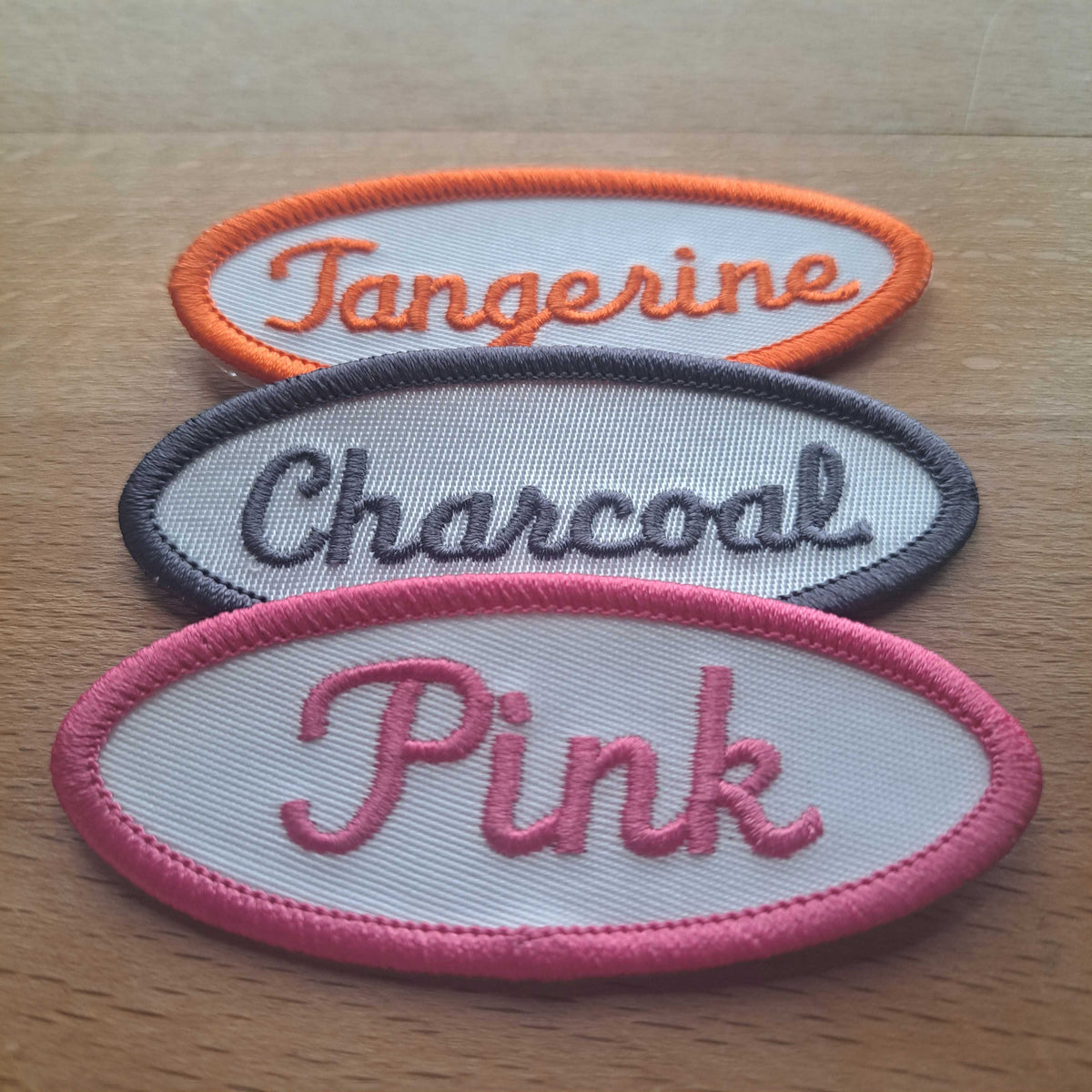 Embroidered Name Tag - Old Cursive