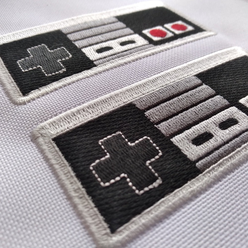 OG Controller – NES-Inspired Iron-On Patch